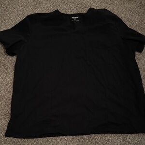 Black Scrub Top